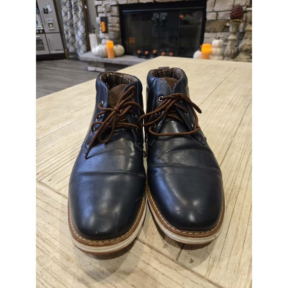 Ferro‎ Aldo Men's Multicolor Leather Chukka Boots Size 11 Casual